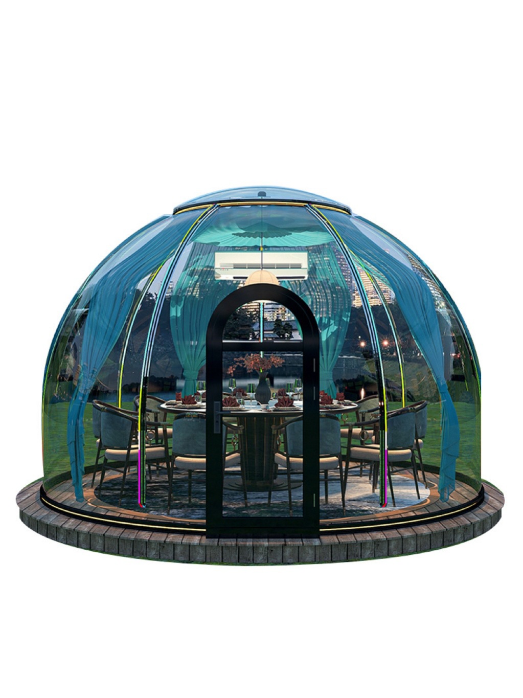 Outdoor Camping And Glamping - Şeffaf Kubbe Balon Ev, Açık Hava