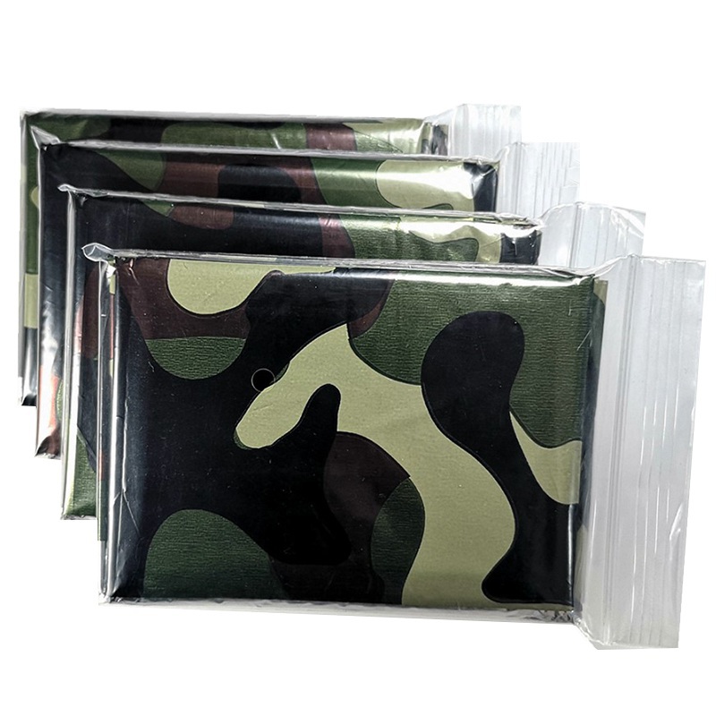 Outdoor Camping Carpet - 1 adet acil termal battaniye katlanır