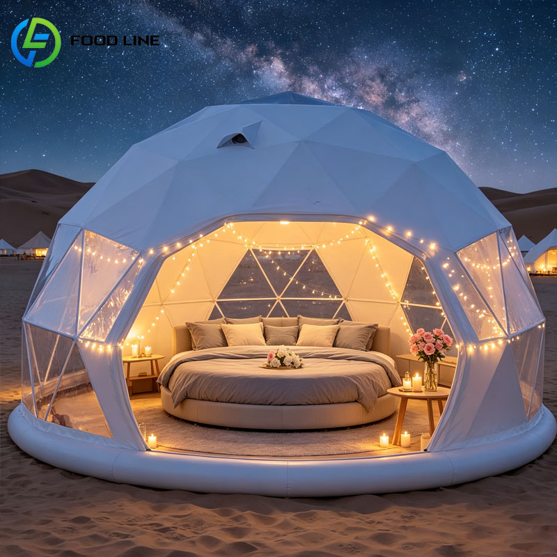 Outdoor Camping And Glamping - Prefabrik Glamping Evi Jeodezik Kubbe Çadır