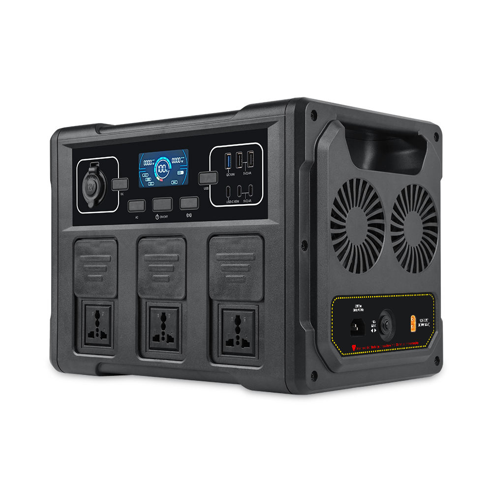 Portable Power Station - 1200W Taşınabilir Güneş Enerjisi Jeneratörü, LiFePO4