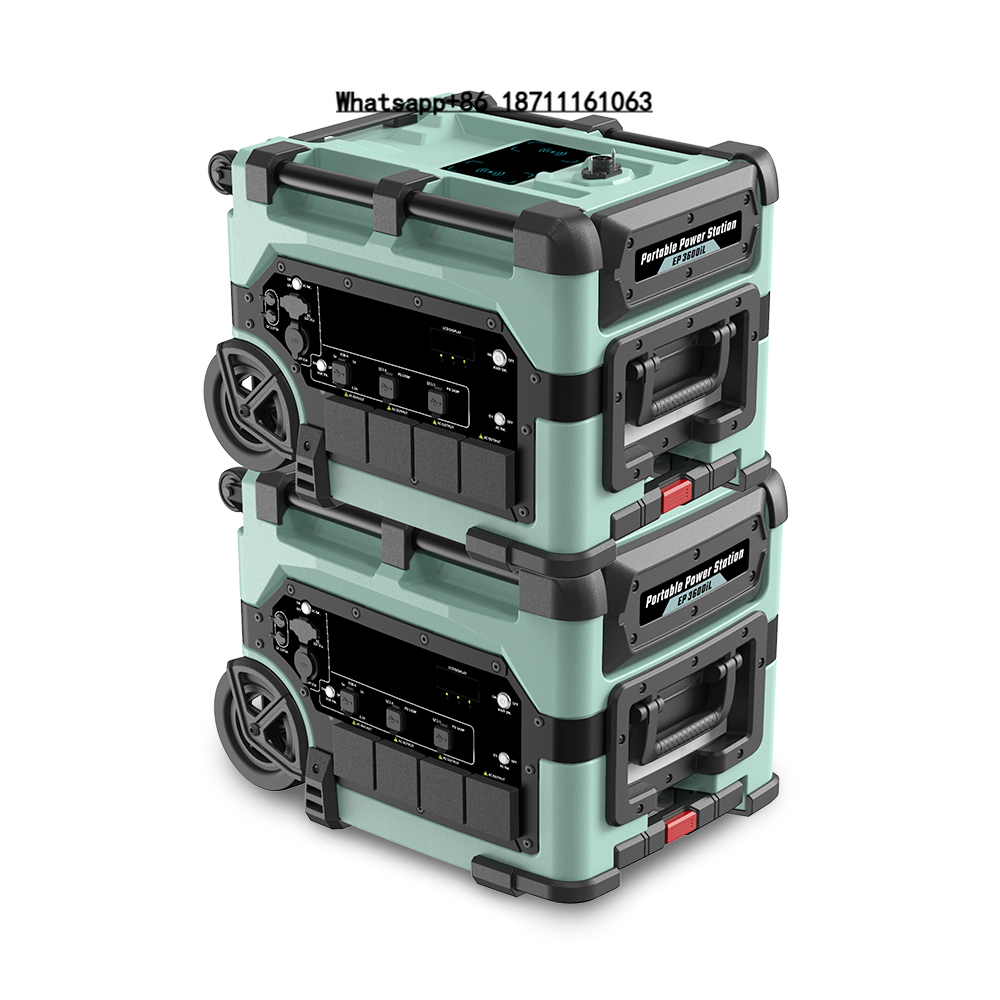 Portable Power Station - Taşınabilir 7680Wh Akıllı İzleme Sistemli Mobil