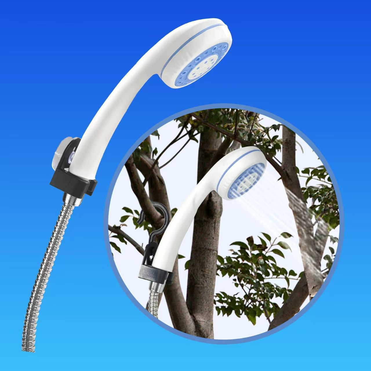 Outdoor Camping Carpet - USB Şarjlı Taşınabilir Elektrikli Duş Pompası