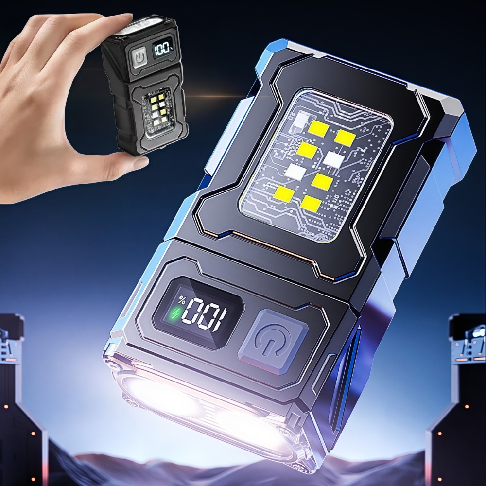 Outdoor Camping Hiking - Şarj edilebilir Mini LED El Feneri