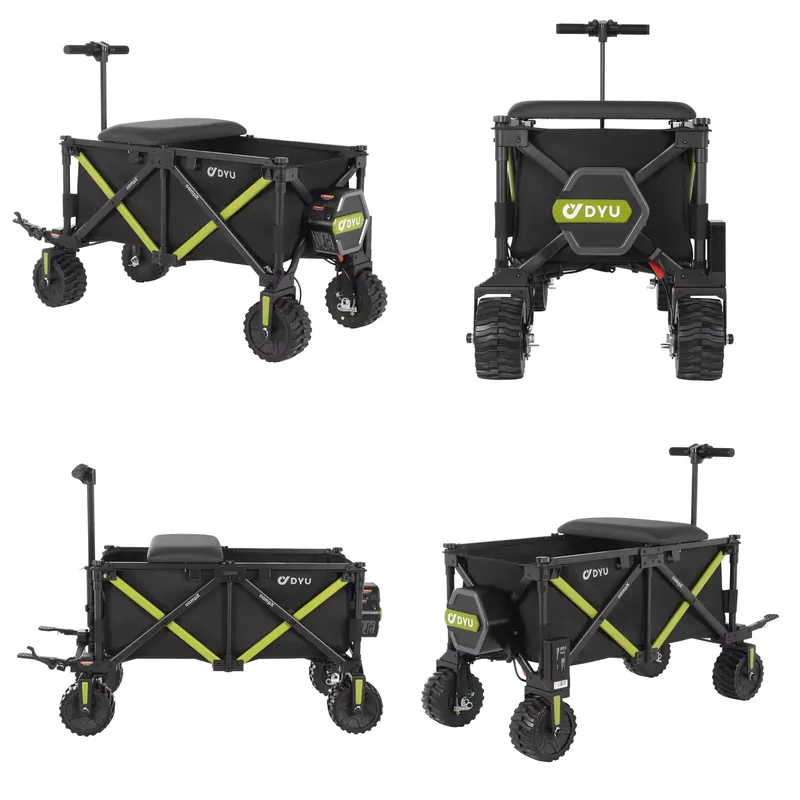 Outdoor Camping Vehicle Wagon - DYU CampX Dört Tekerlekli Alüminyum Elektrikli