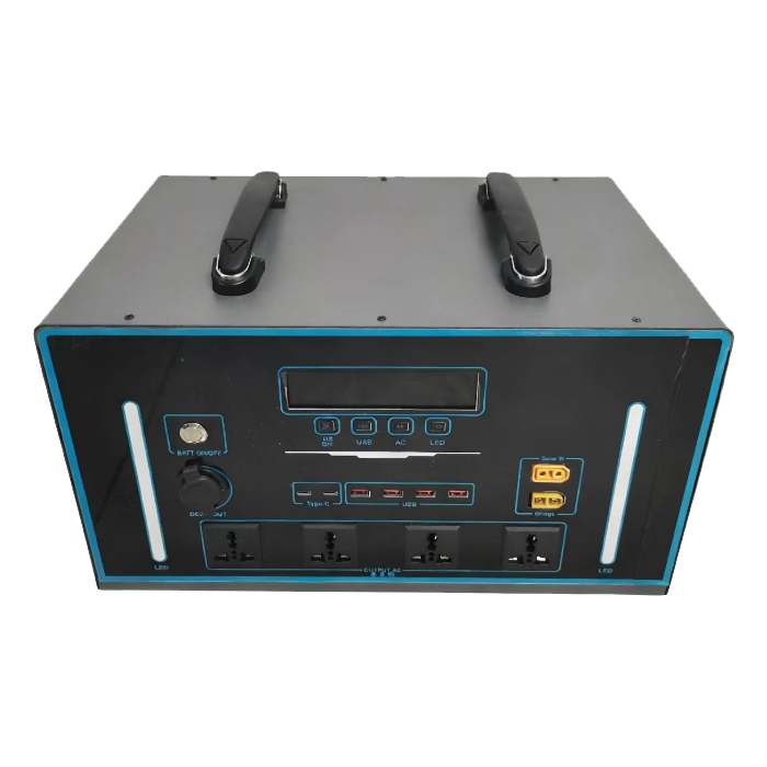 Portable Power Station - AC 2000w 2500w Lifepo4 Pil MPPT