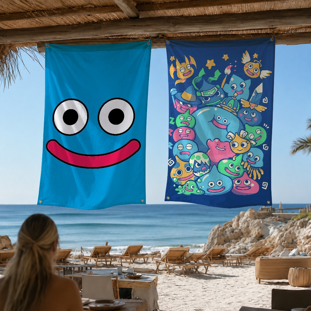 Quest Outdoor Camping - D-Dragon Quest Slime Sevimli Oyun Açık