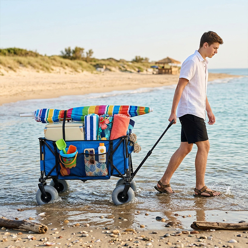 Katlanabilir Metal Plaj Arabas - Outdoor Camping Wagon incelemesi ve fiyatı