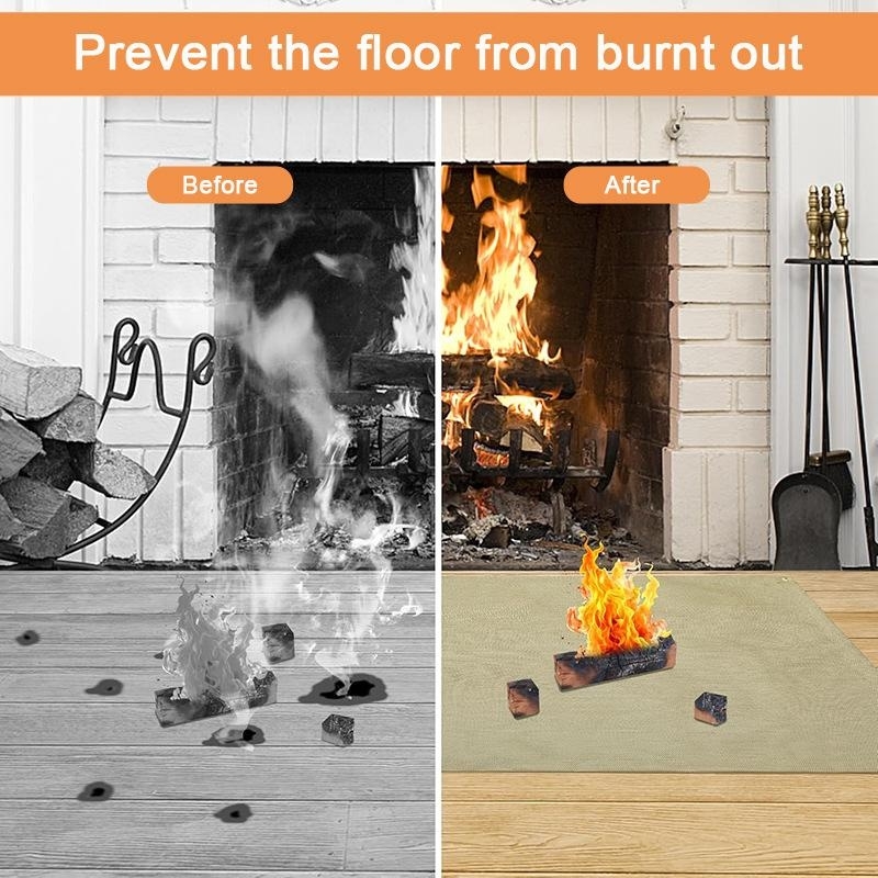 Kamp Ateş Geçirmez Matı, Isıya - Outdoor Camping Fire Pit incelemesi ve fiyatı