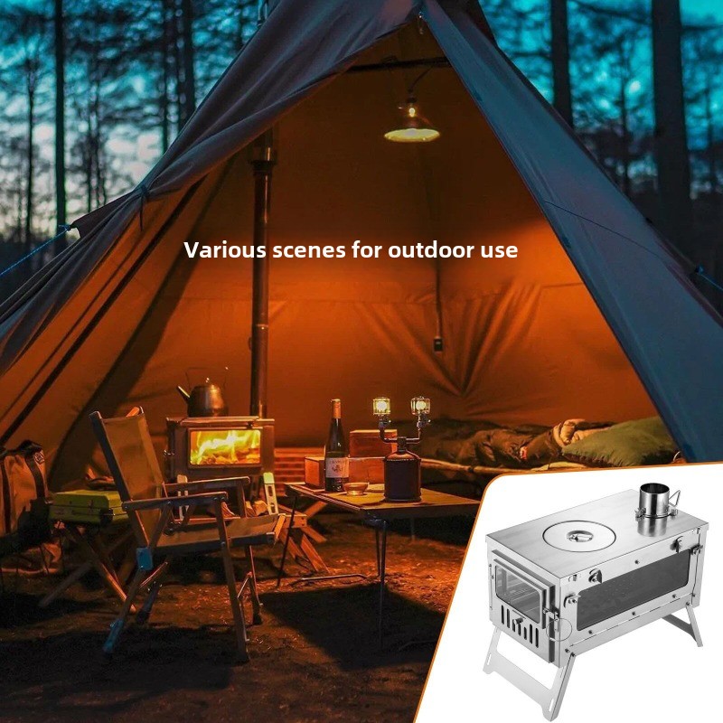 430 Paslanmaz Çelik Taşınabili - Outdoor Camping Fire Pit incelemesi ve fiyatı