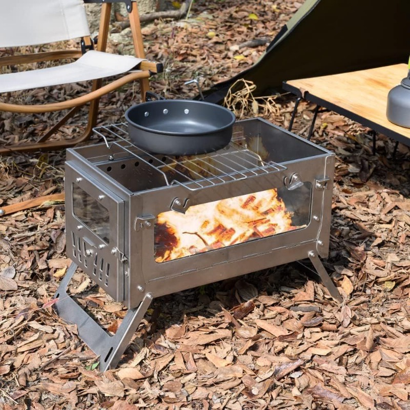 430 Paslanmaz Çelik Taşınabili - Outdoor Camping Fire Pit incelemesi ve fiyatı