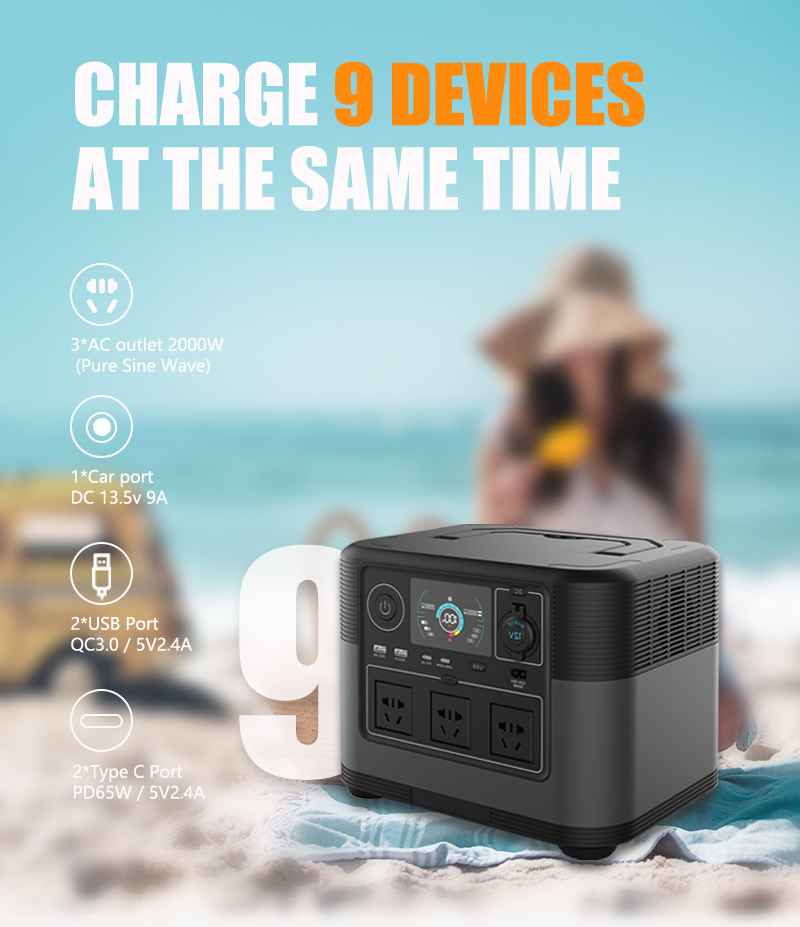 2026 yeni 220V 110V 1200W taşı - Portable Power Station incelemesi ve fiyatı