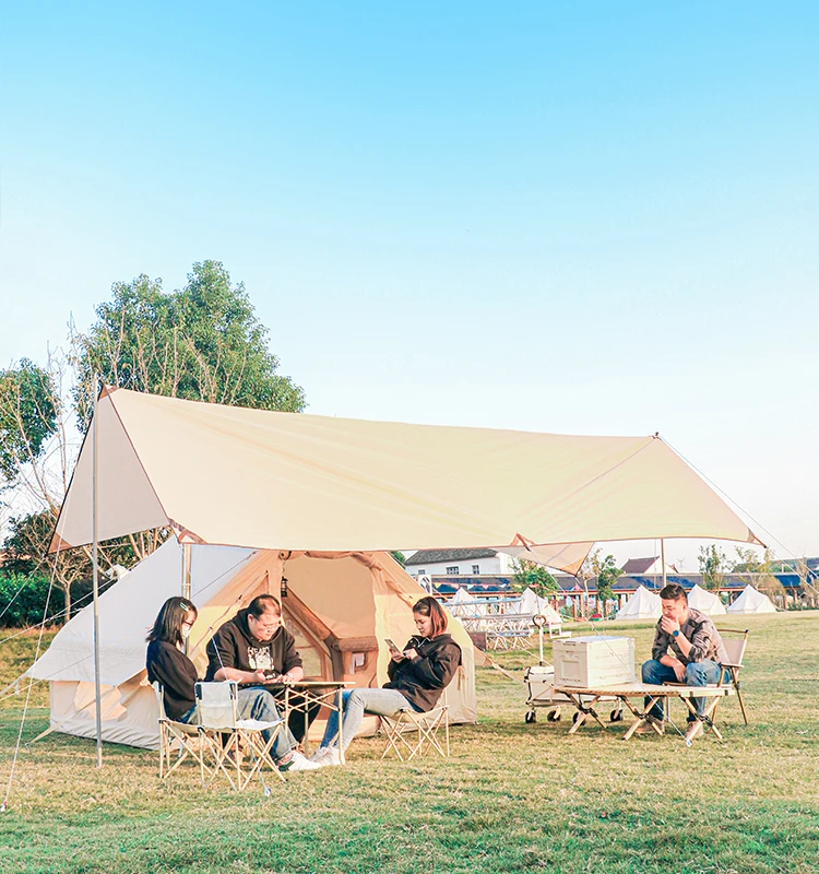 -Açık Kamp Glamping Kanvas Çad - Camping Zelt Outdoor incelemesi ve fiyatı