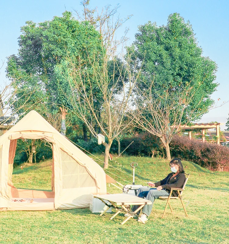 -Açık Kamp Glamping Kanvas Çad - Camping Zelt Outdoor incelemesi ve fiyatı