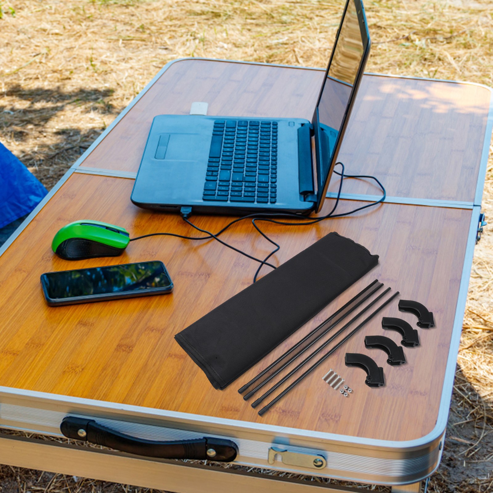 1 takım çıkarılabilir tente gö - Outdoor Camping Vehicle Wagon incelemesi ve fiyatı