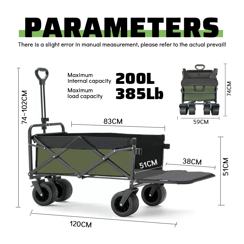 Taşınabilir Paslanmaz Çelik Ka - Outdoor Camping Vehicle Wagon incelemesi ve fiyatı