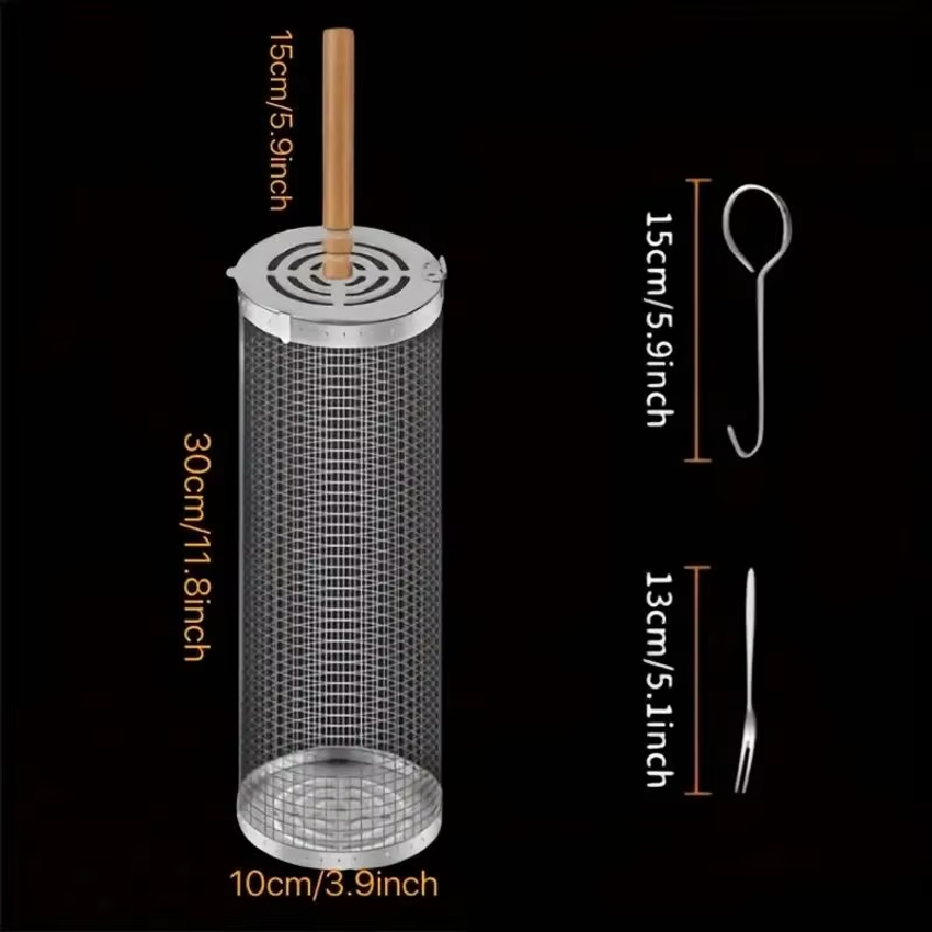 Yuvarlak Barbekü Izgara Sepeti - Outdoor Camping Bbq incelemesi ve fiyatı
