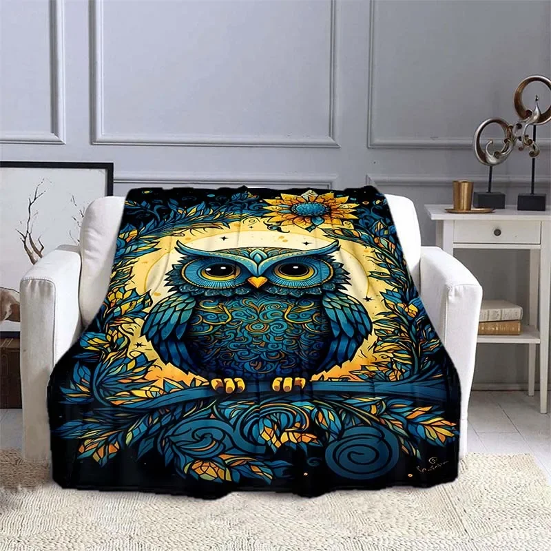 10 boyutları baykuş desen batt - Outdoor Camping Heated Blanket incelemesi ve fiyatı