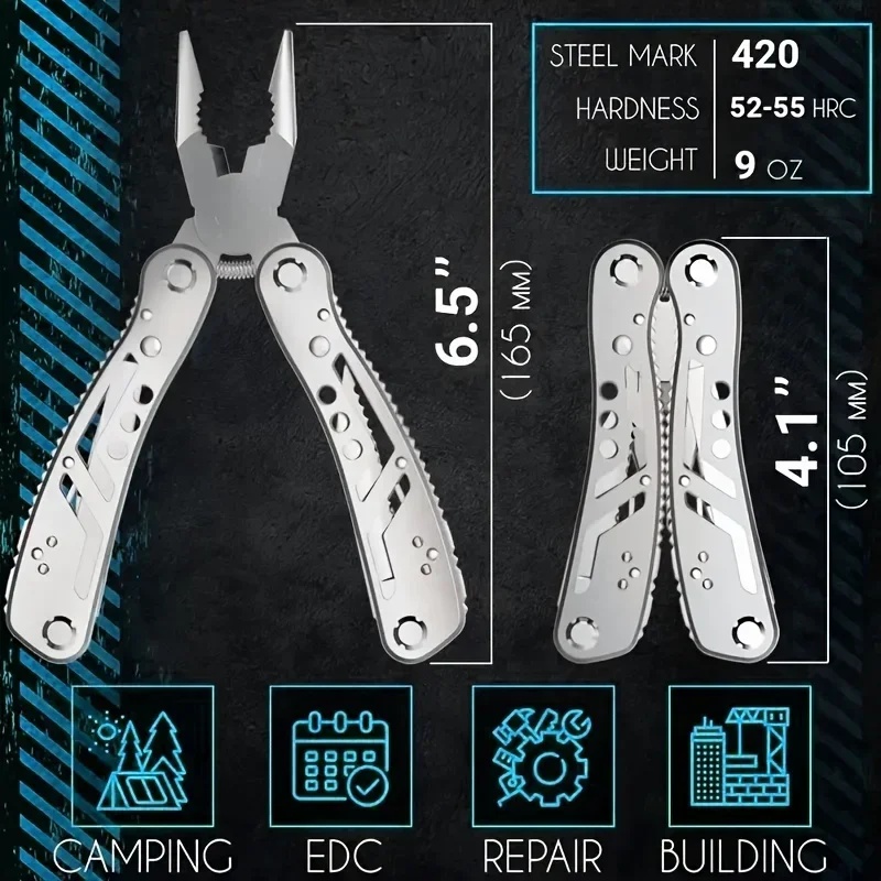 24'ü 1 Arada Çok Amaçlı Alet,  - Camping Knife Multi-Tool incelemesi ve fiyatı