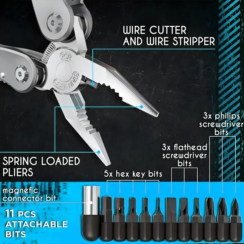 24'ü 1 Arada Çok Amaçlı Alet,  - Camping Knife Multi-Tool incelemesi ve fiyatı