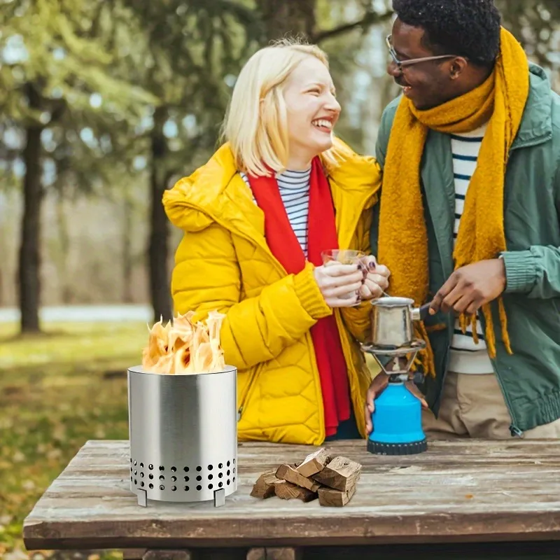 1 adet taşınabilir kamp sobası - Outdoor Camping Fireplace incelemesi ve fiyatı