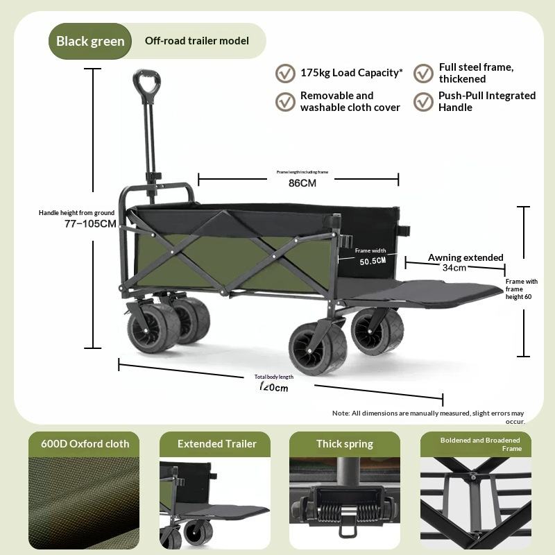 Fabrika Satışı Dört Tekerlekli - Outdoor Camping Wagon incelemesi ve fiyatı