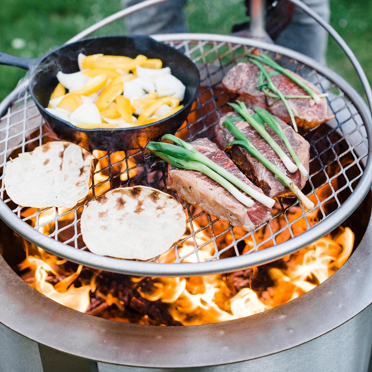 24 inç Paslanmaz Çelik Kamp At - Outdoor Camping Fire Pit incelemesi ve fiyatı