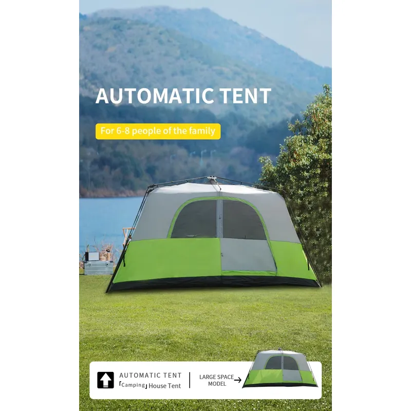 Zelt 6 8 Kişilik Tek Yatak Oda - Camping Zelt Outdoor incelemesi ve fiyatı