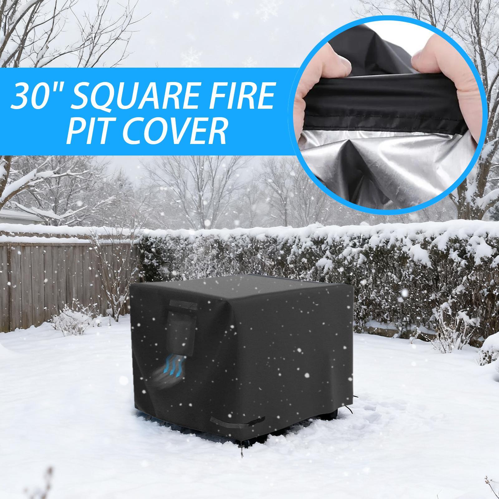 Ateş Çukuru Kapağı Kare 30 İnç - Outdoor Camping Fire Pit incelemesi ve fiyatı