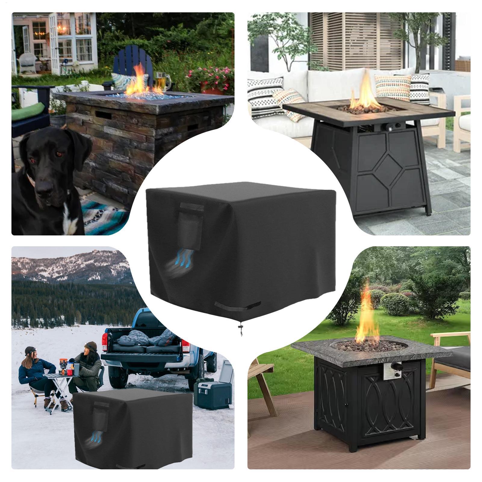 Ateş Çukuru Kapağı Kare 30 İnç - Outdoor Camping Fire Pit incelemesi ve fiyatı