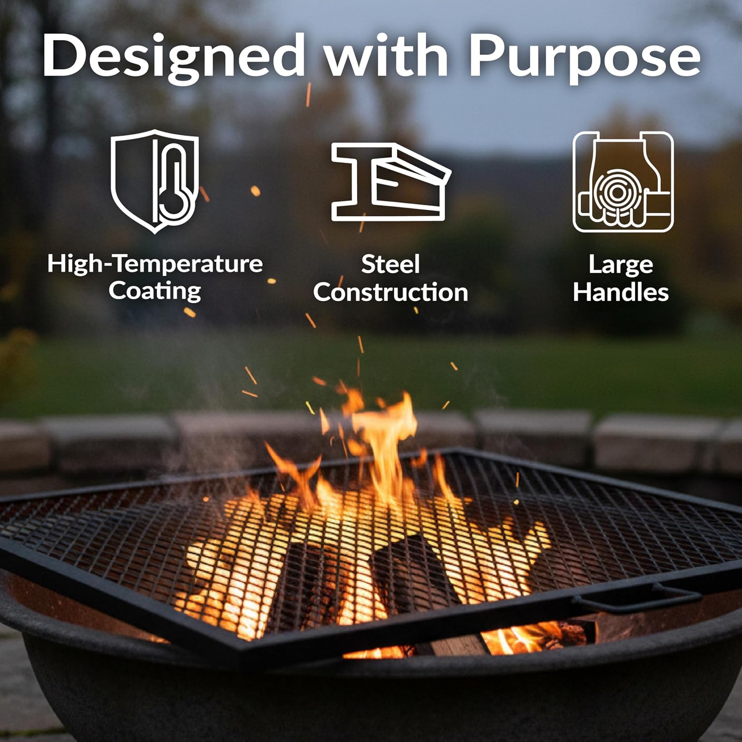 40 inç Kare Ağır Hizmet Tipi Ç - Outdoor Camping Fire Pit incelemesi ve fiyatı