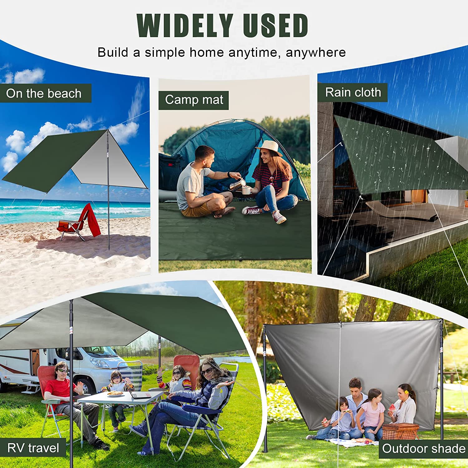 2026 Su Geçirmez Kamp Brandası - Outdoor Camping Tents For Sale incelemesi ve fiyatı
