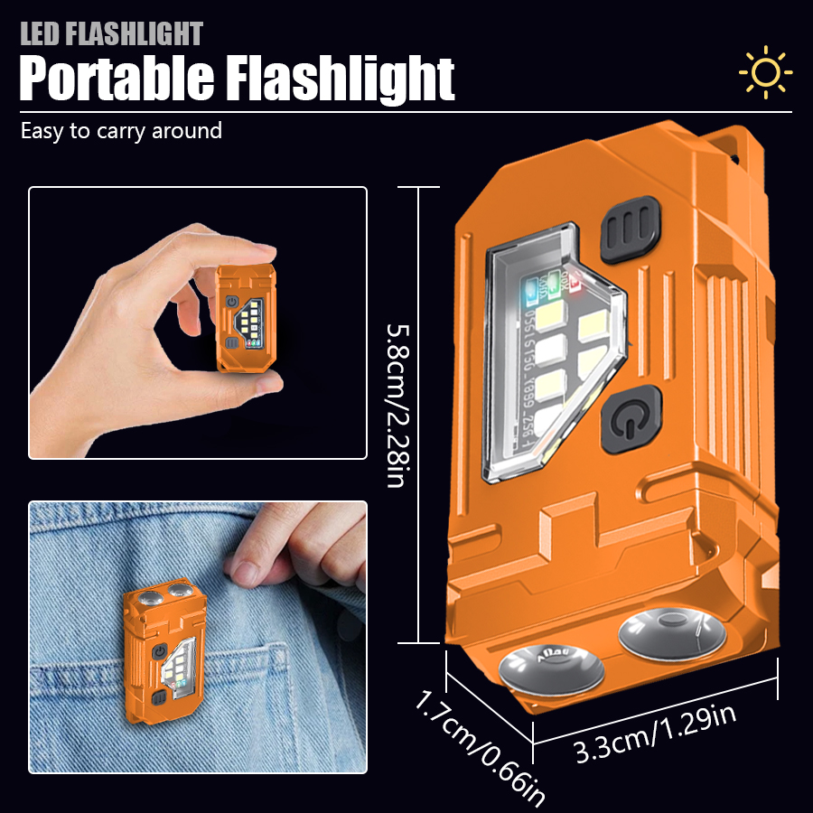 Mini Anahtarlık EDC El Feneri  - Headlamp incelemesi ve fiyatı