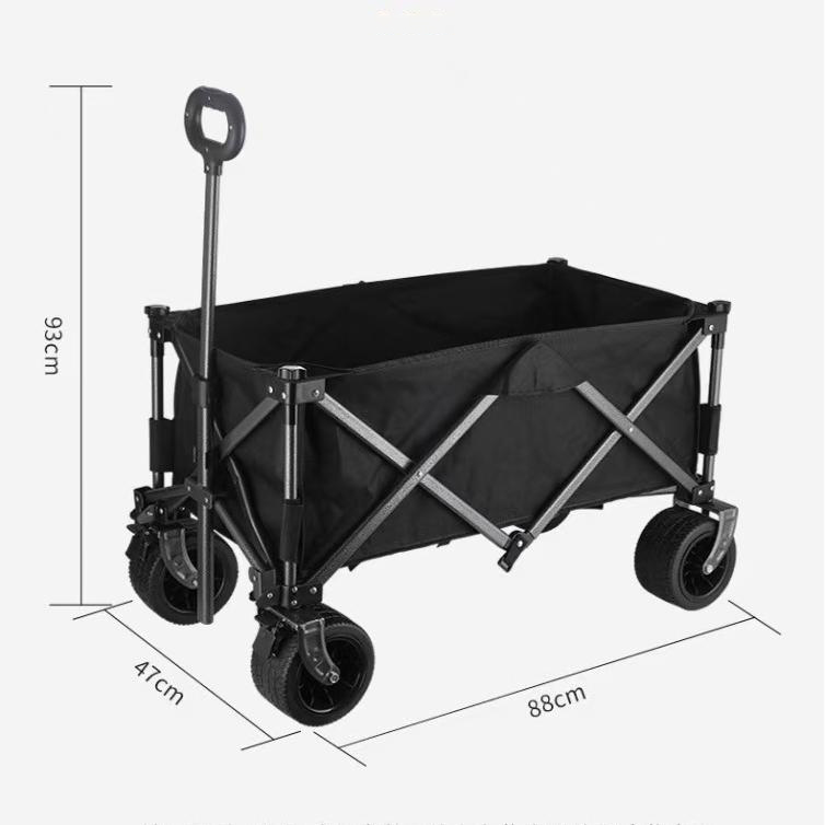 Taşınabilir 160L Hafif Katlana - Outdoor Camping Vehicle Wagon incelemesi ve fiyatı