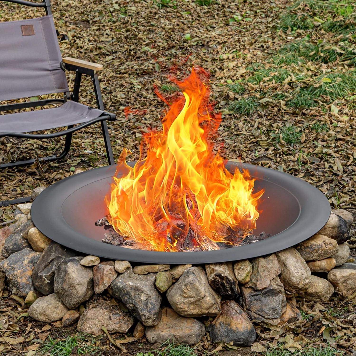 35 İnç Çelik Ateş Çukuru Kasas - Outdoor Camping Fireplace incelemesi ve fiyatı