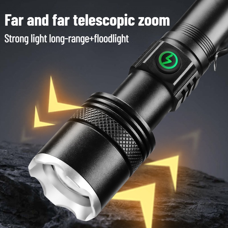 Şarj Edilebilir LED El Feneri  - Outdoor Camping Hiking incelemesi ve fiyatı