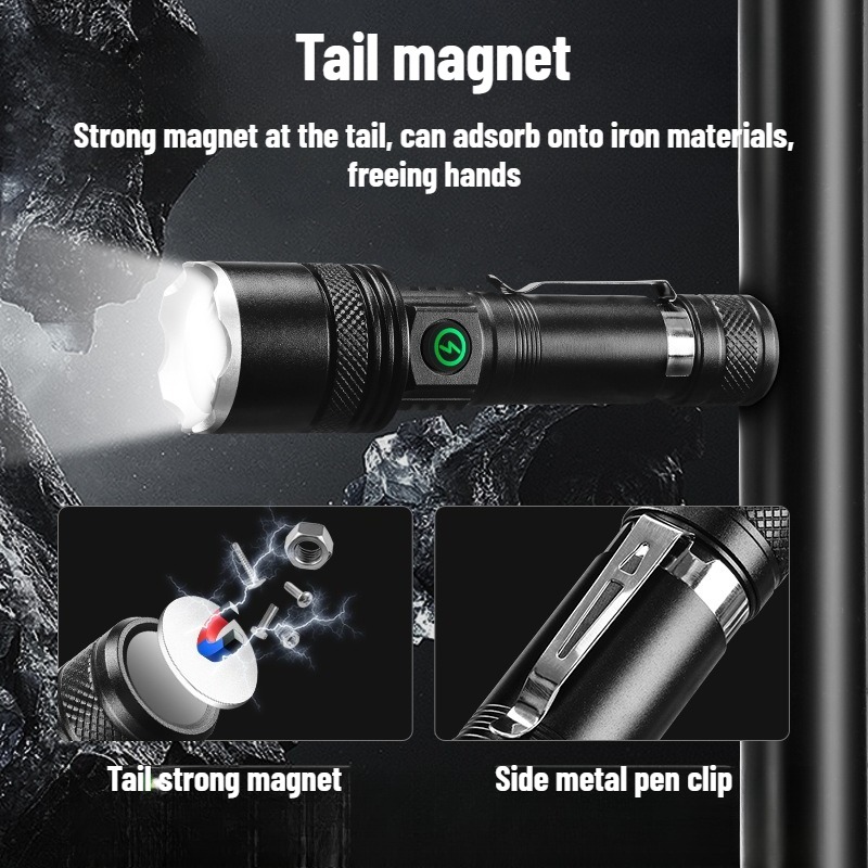 Şarj Edilebilir LED El Feneri  - Outdoor Camping Hiking incelemesi ve fiyatı