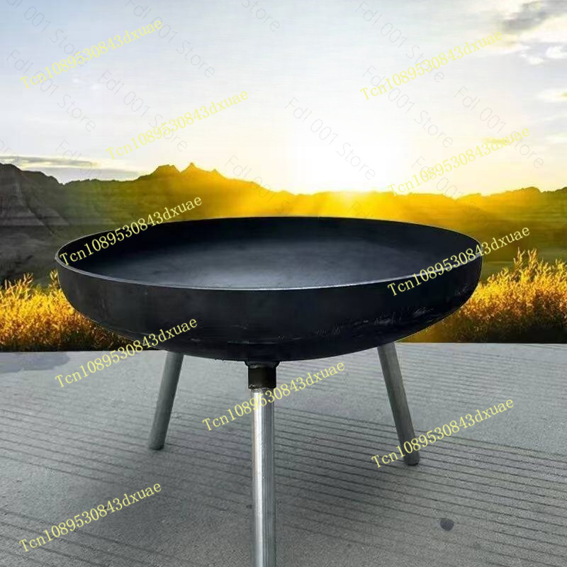 80cm Büyük Dökme Demir Ateş Çu - Outdoor Camping Fire Pit incelemesi ve fiyatı