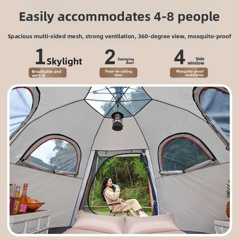 Özel Taşınabilir 5-8 Kişilik K - Camping Zelt Outdoor incelemesi ve fiyatı