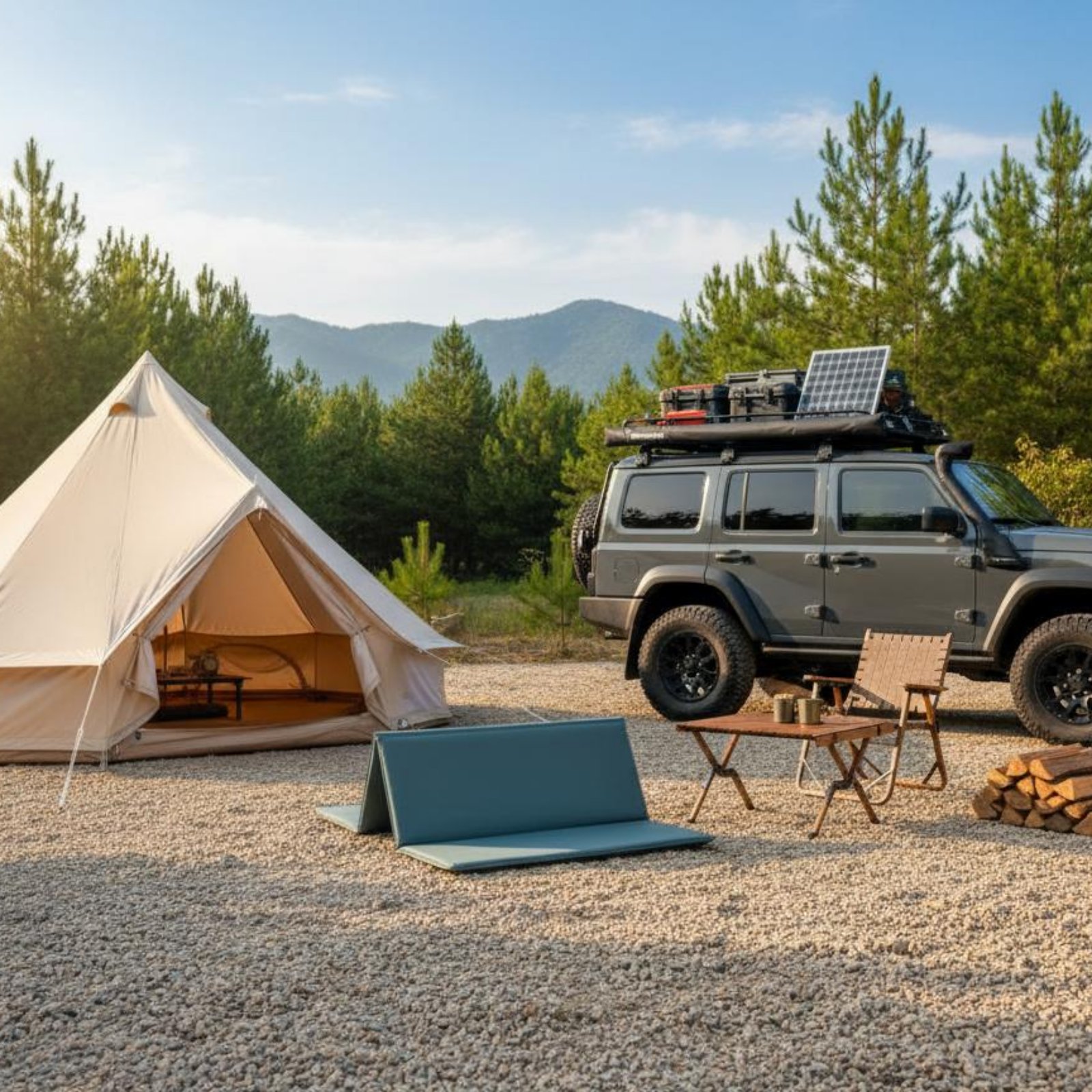 Kamp Taşıyıcısı Alt Minderi Ya - Outdoor Camping Wagon incelemesi ve fiyatı