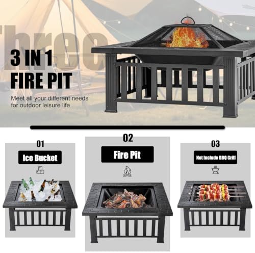 Açık Hava Alanları, Arka Bahçe - Outdoor Camping Fireplace incelemesi ve fiyatı