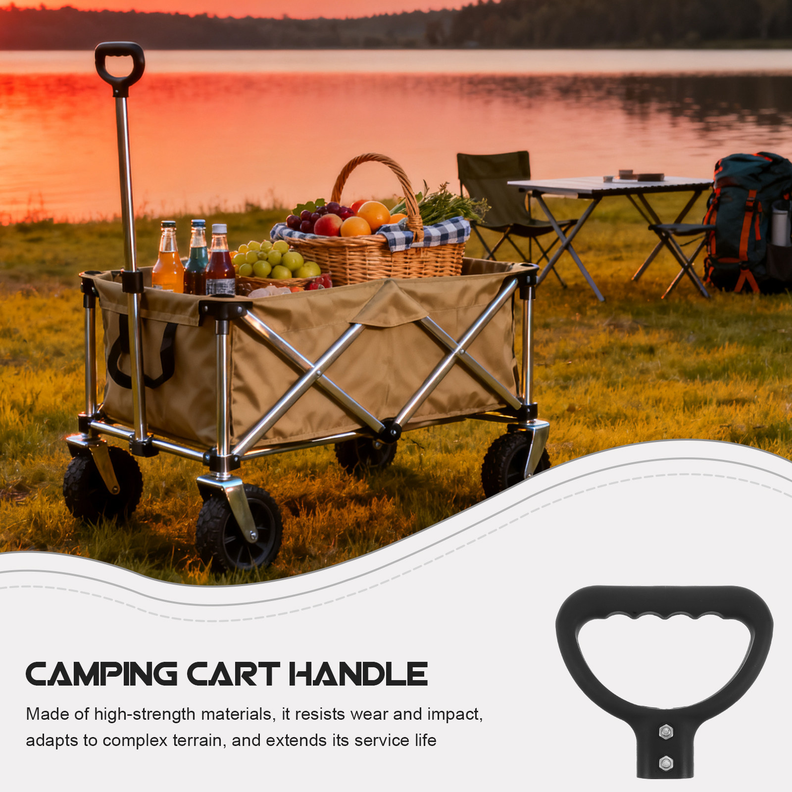 Vagon Tutma Kolu Değişimi Düz  - Outdoor Camping Wagon incelemesi ve fiyatı
