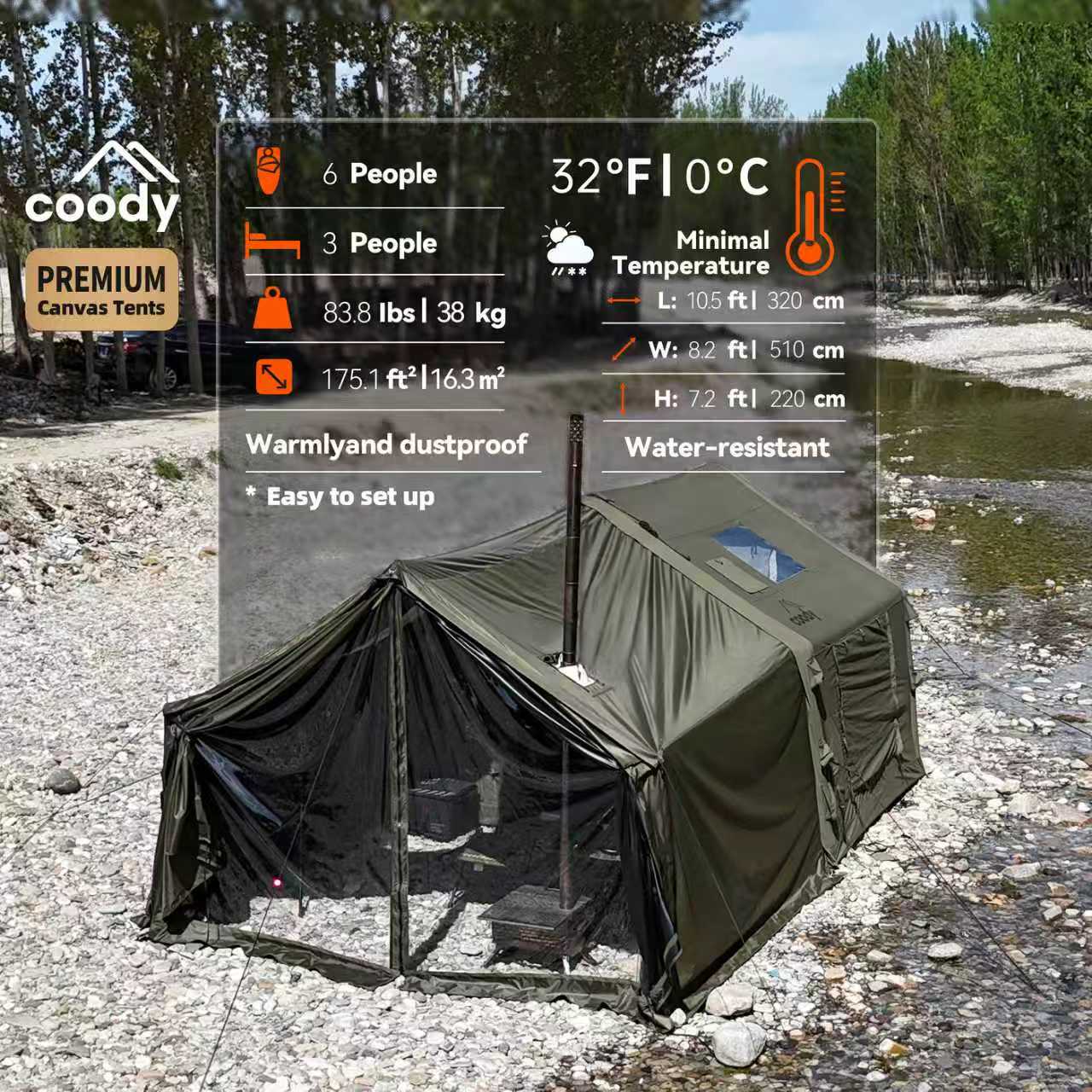 8.0+ Çerçeveli Giriş Çadırı-Or - Camping Zelt Outdoor incelemesi ve fiyatı