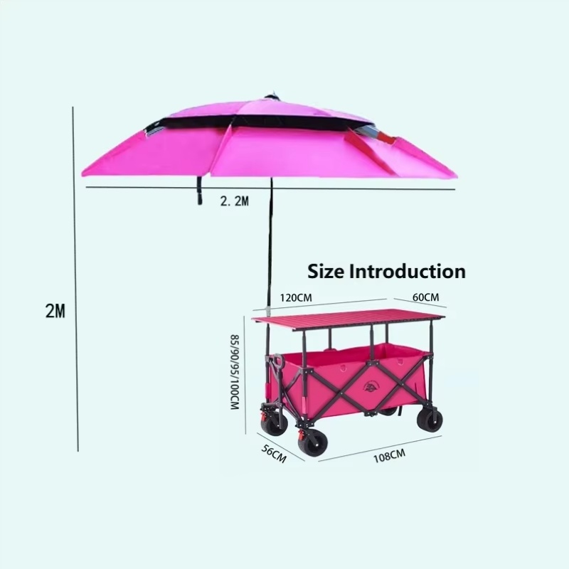 420L Yüksek Kaliteli 4 Pozisyo - Outdoor Camping Wagon incelemesi ve fiyatı